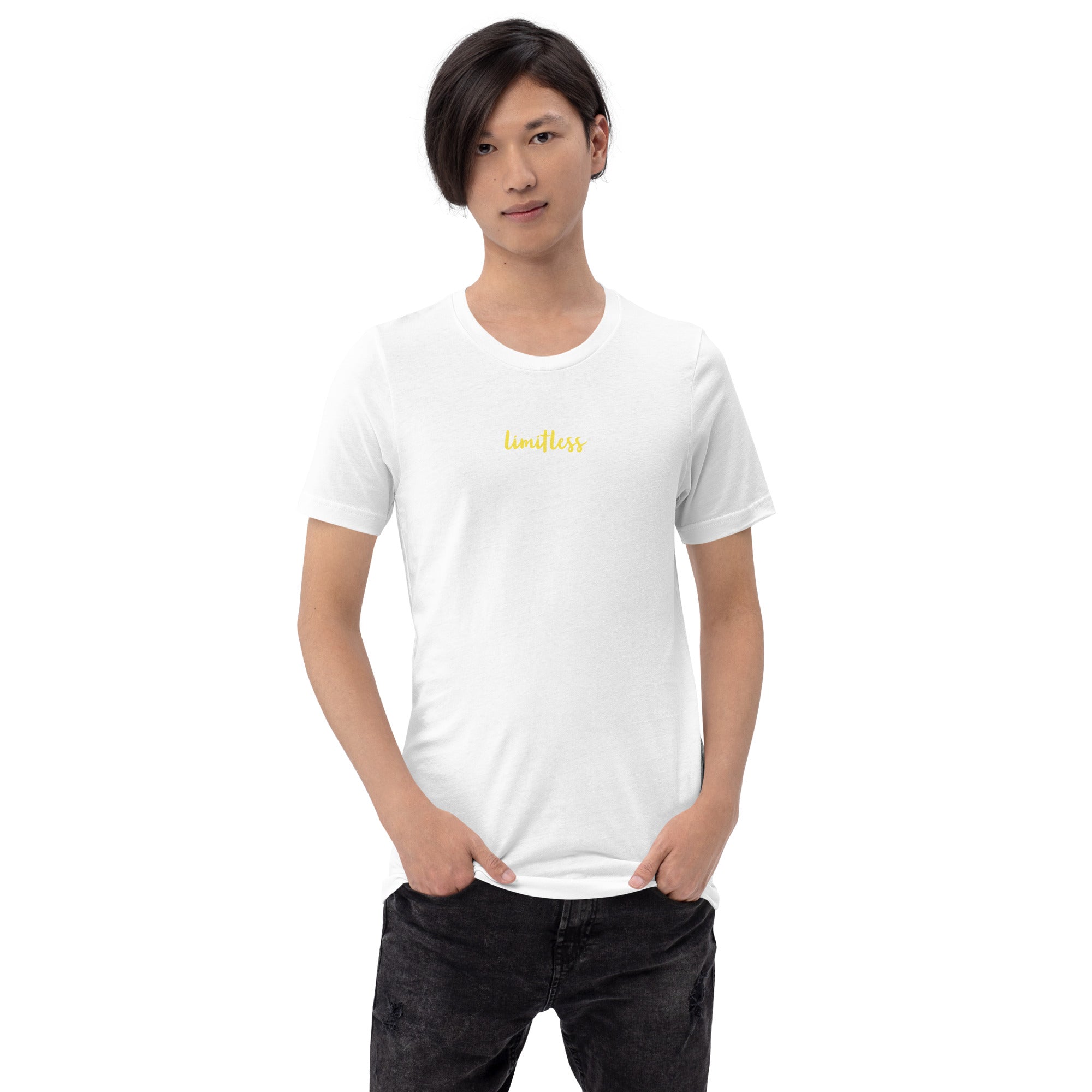 I am Limitless Premium Short-Sleeve Unisex T-Shirt | Positive Affirmation Tee