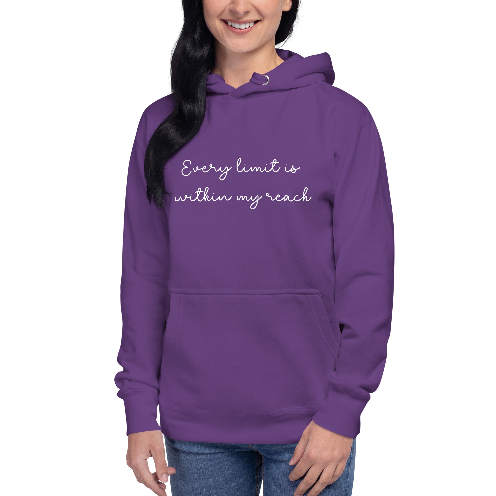 Every Limit Is Within My Reach, Premium Unisex Hoodie | Positive Affirmation Clothing | Hoodie