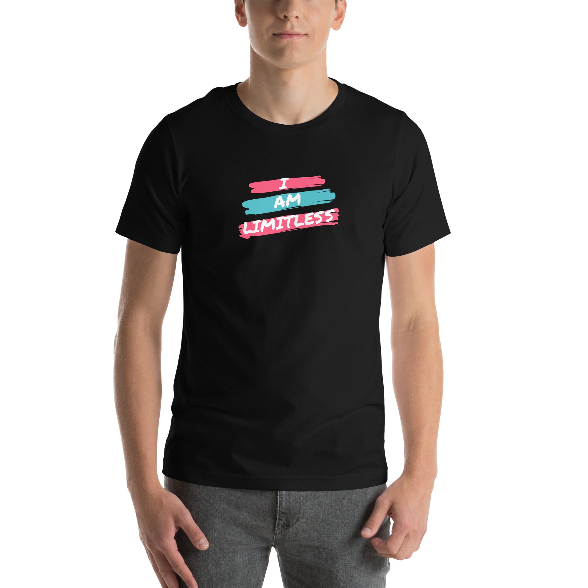 I Am Limitless Premium Short-Sleeve Unisex T-Shirt | Positive Affirmation Tee