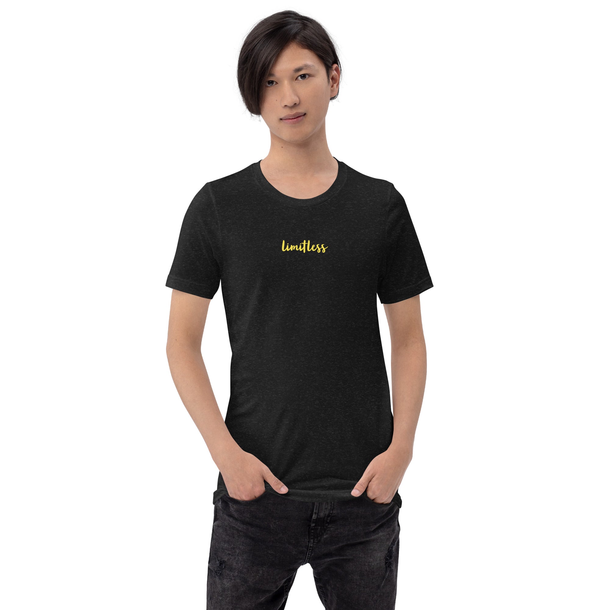 I am Limitless Premium Short-Sleeve Unisex T-Shirt | Positive Affirmation Tee