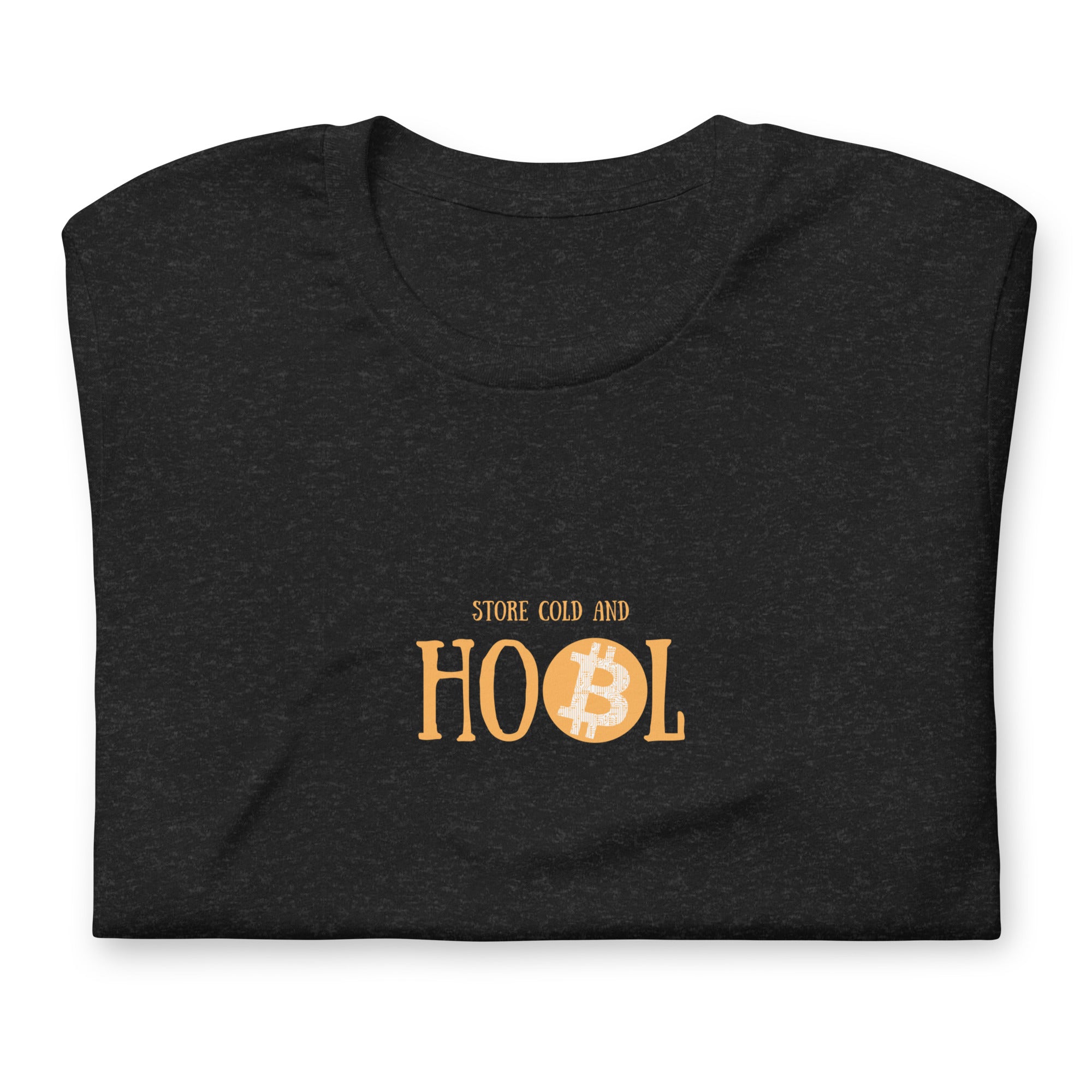 Store Cold and Hodl Bitcoin and Crypto | Premium Unisex t-shirt