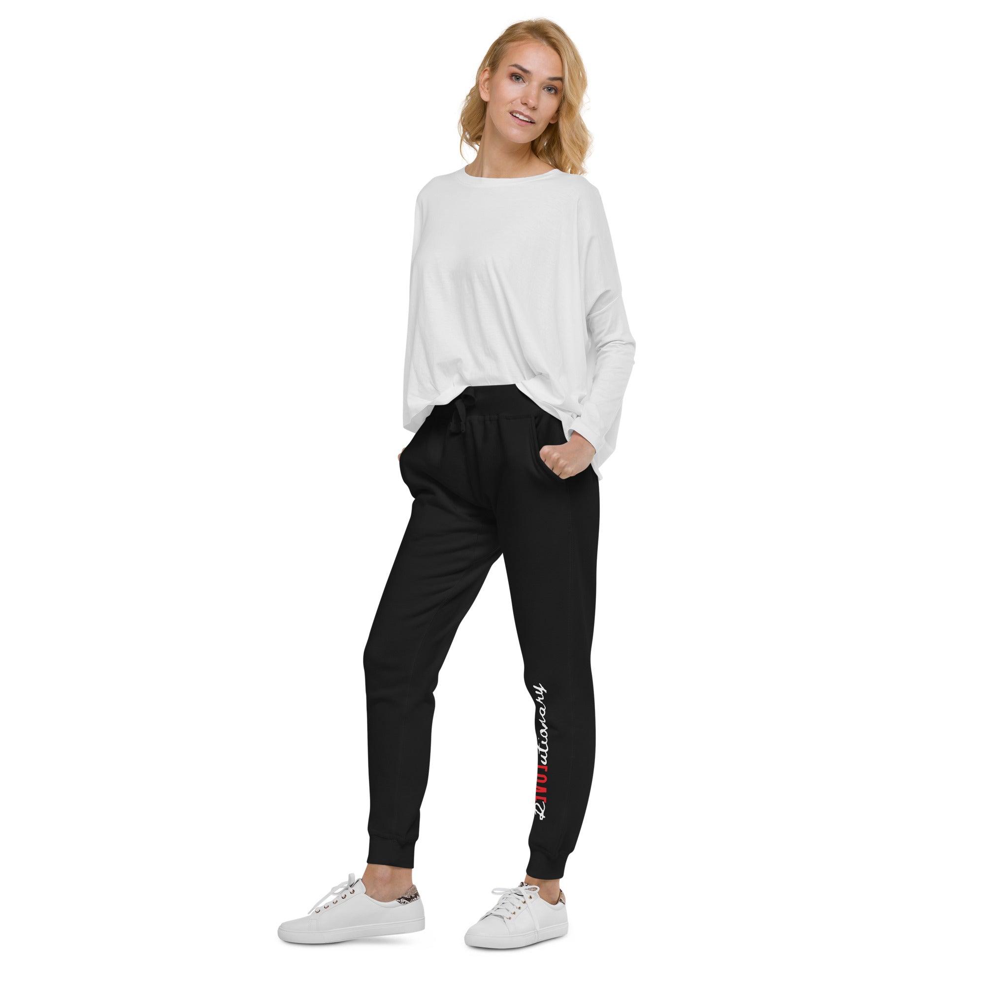 Revolutionary Unisex fleece sweatpants | Positive Affirmation leggins - Affirm Effect