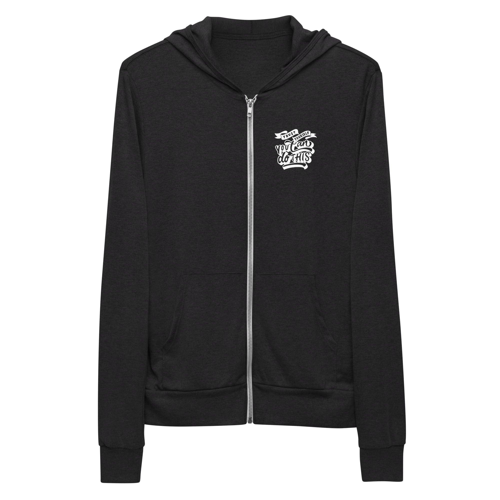 You Can Do This, Unisex Zip Hoodie | Positive Affirmation Clothing - Affirm Effect