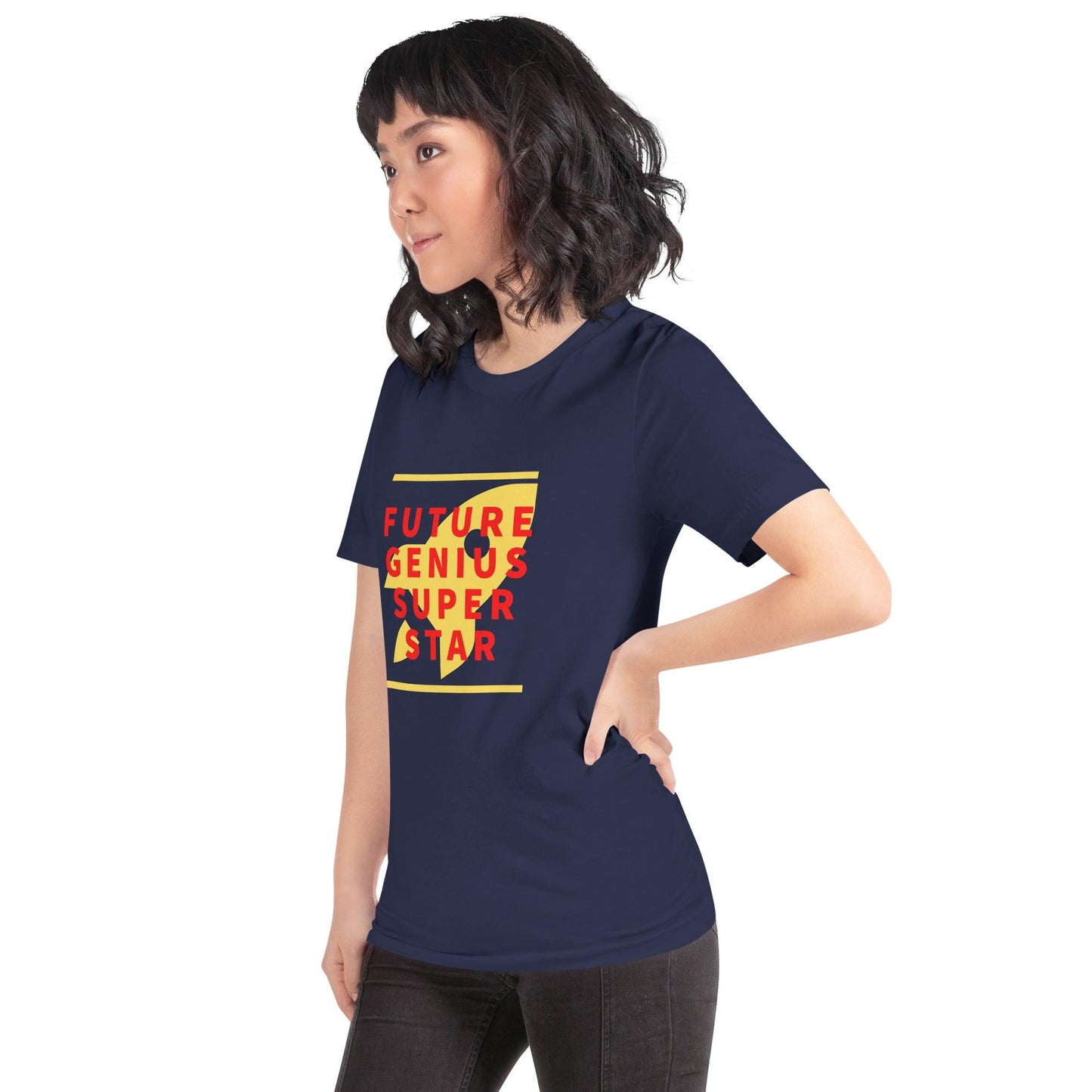 Future Genius Super Star Premium Short-Sleeve Women's T-Shirt - Affirm Effect
