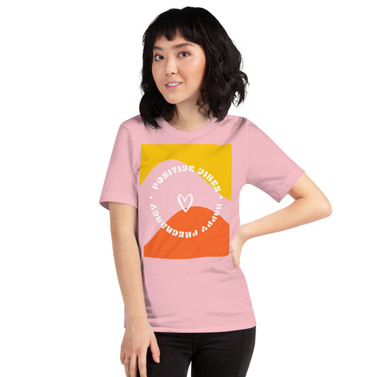 Happy Pregnancy Premium Short-Sleeve Women's T-Shirt - Affirm Effect