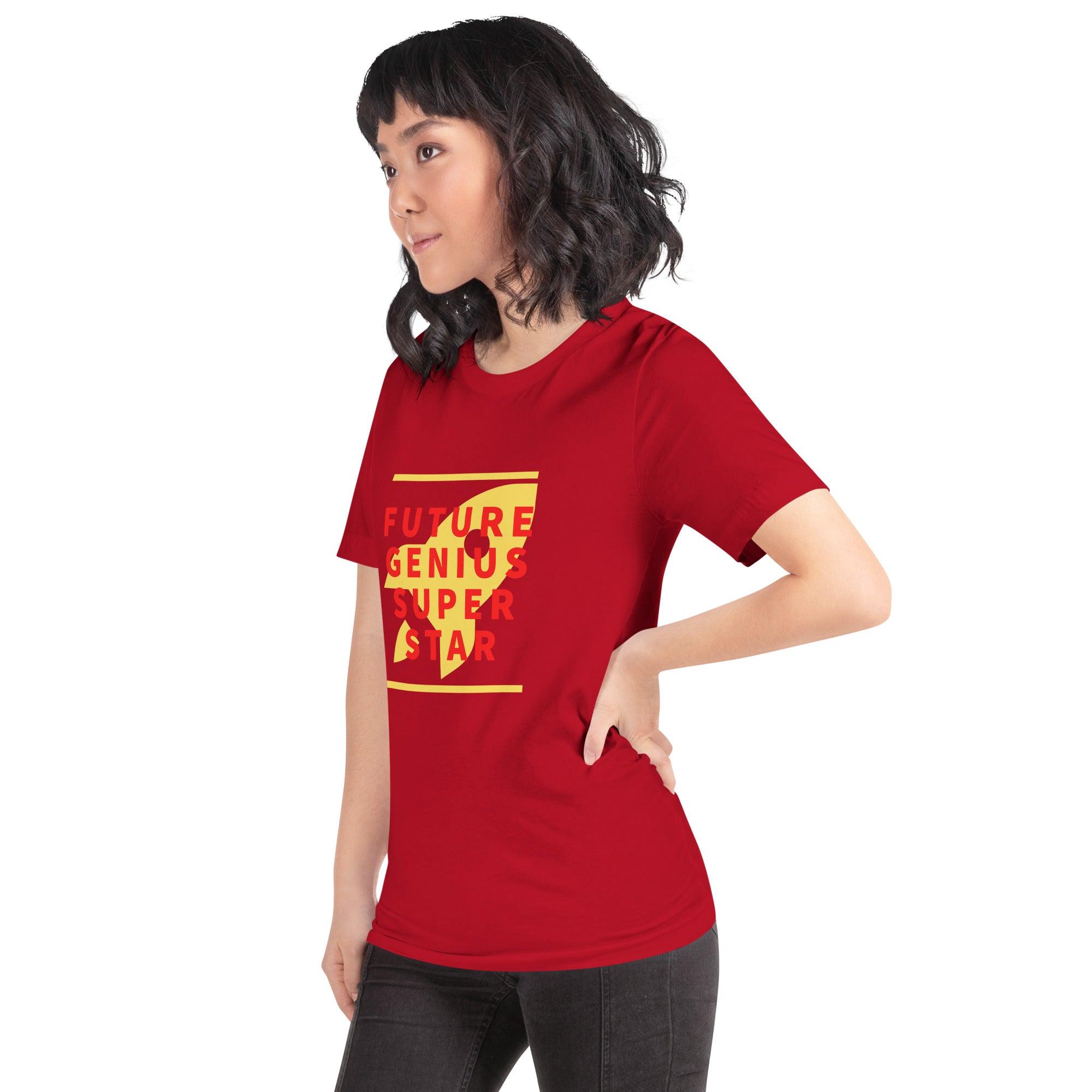 Future Genius Super Star Premium Short-Sleeve Women's T-Shirt - Affirm Effect