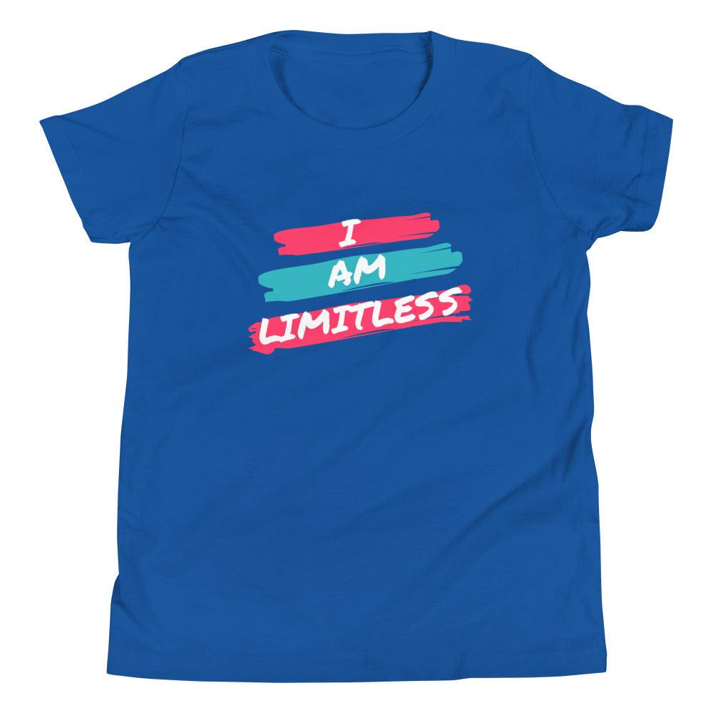 I Am Limitless | Youth Short Sleeve T-Shirt | Youth Positive Affirmation T-Shirt - Affirm Effect