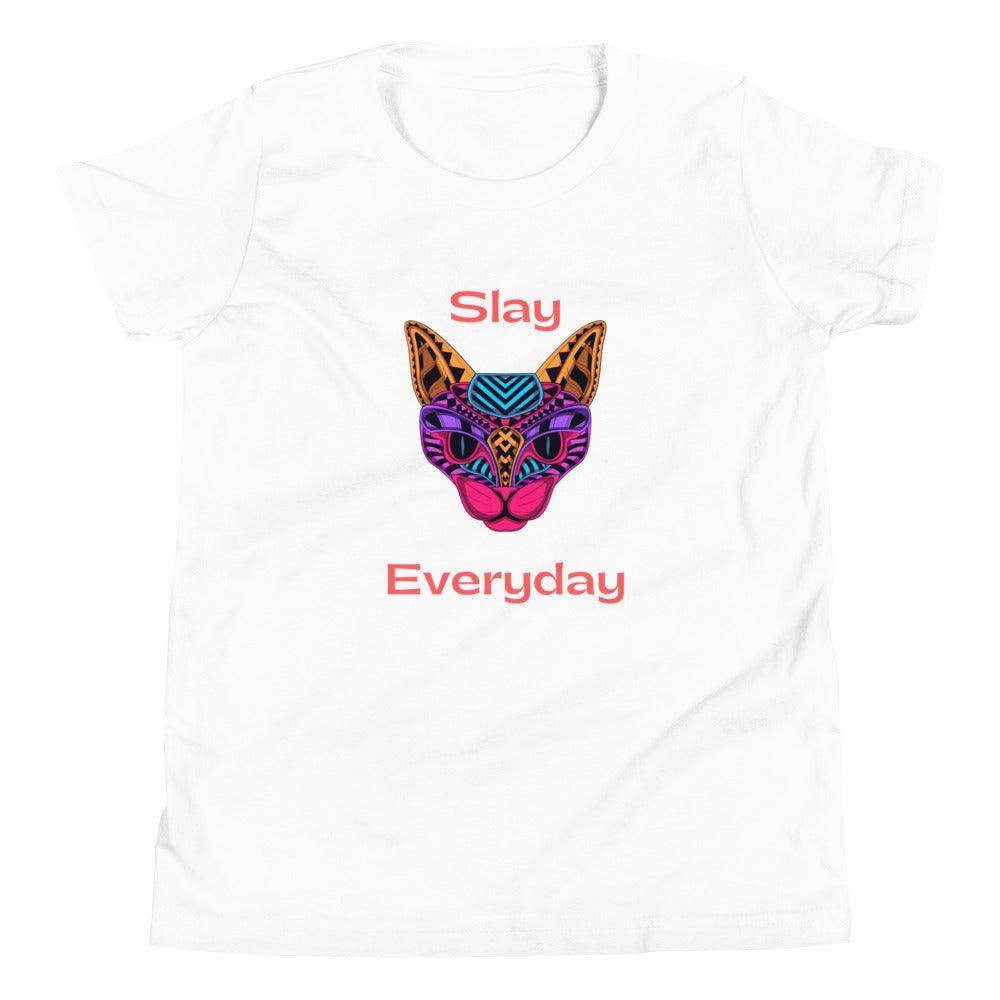 Slay Everyday Youth Short Sleeve T-Shirt - Affirm Effect